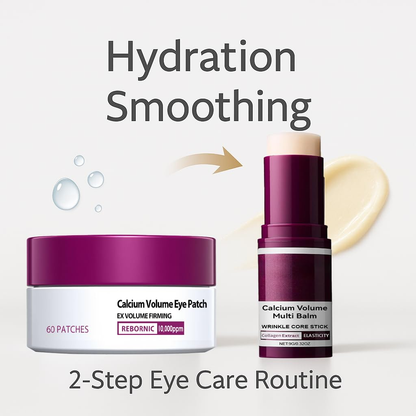 💗[Dr.Meloxin Official] Calcium Volume Multi Balm+Eye Patch 60ea Korean Skin Care Cosmetics with Collagen Extract Elasticity Eye Shiel dSkin Repair