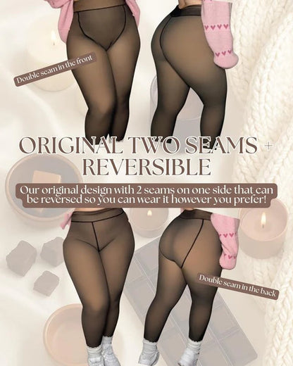 💖50K+ SOLD!❄️One-Seam Shaping Pile Leggings✨ Stay Warm.Look Snatched.💕